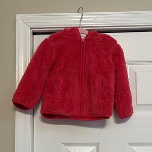Wonder nation Kids Pink Fleece Hood Jacket